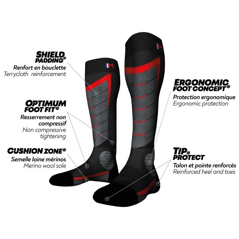 Monnet ACCESS - Chaussettes De Ski Chaudes Et Confortables. â Image 5