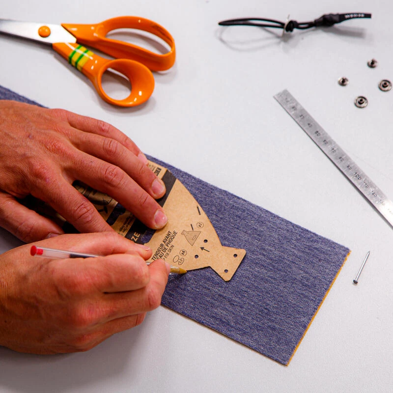 WEDZE ATTACHE PEAUX ELASTIQUE SKI RANDONNEE POUR SKI A ENCOCHE â Image 3