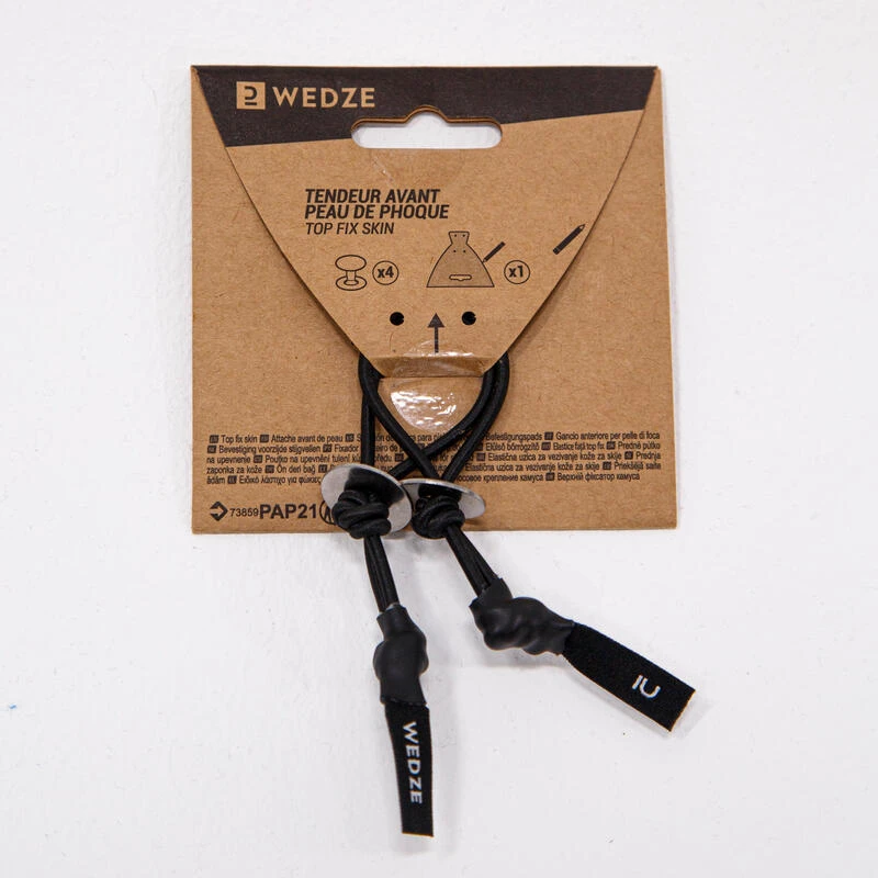 WEDZE ATTACHE PEAUX ELASTIQUE SKI RANDONNEE POUR SKI A ENCOCHE â Image 4