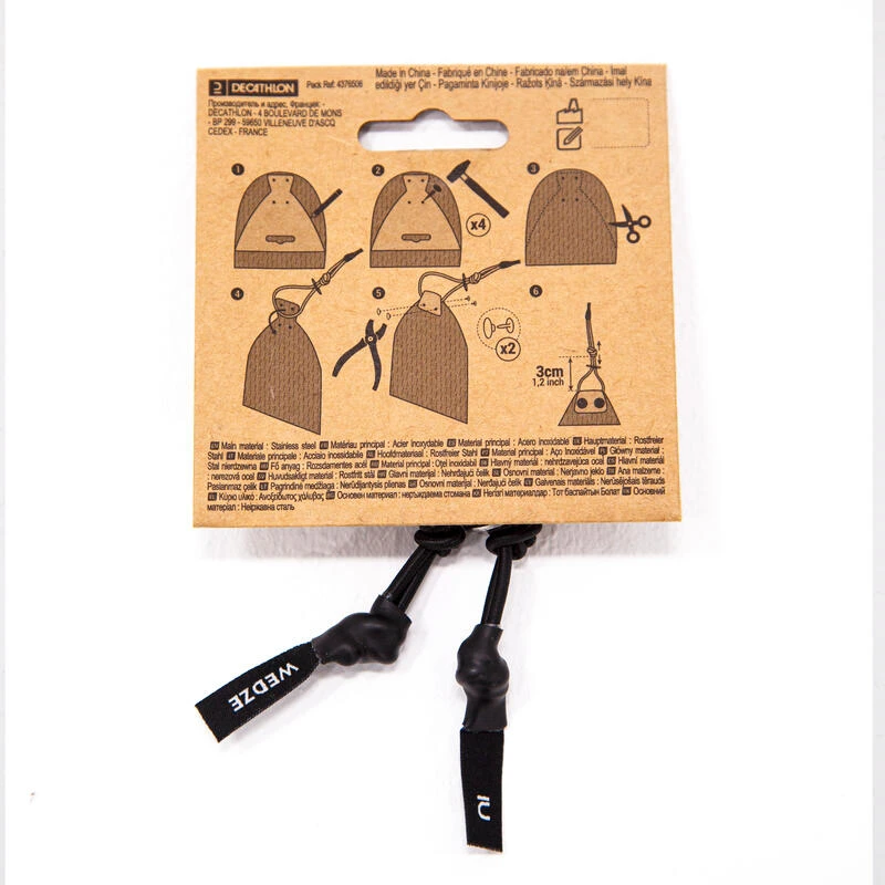 WEDZE ATTACHE PEAUX ELASTIQUE SKI RANDONNEE POUR SKI A ENCOCHE â Image 5