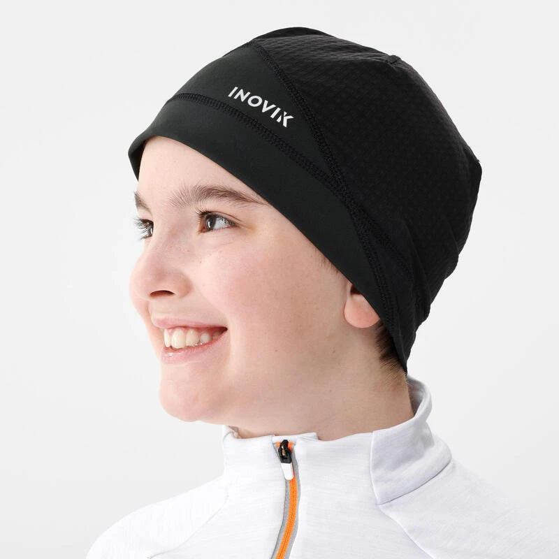 Bonnet De Ski De Fond Noir XC S BEANIE 500 ENFANT â Image 5