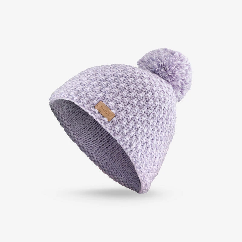 WEDZE BONNET DE SKI MADE IN FRANCE ENFANT - TIMELESS - Violet