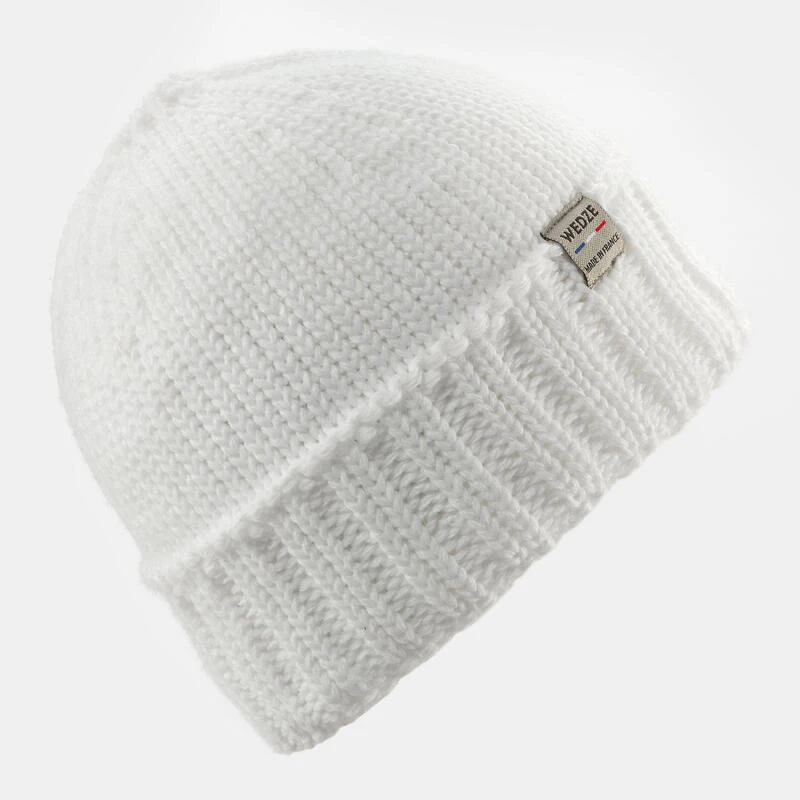 WEDZE BONNET SKI ADULTE MADE IN FRANCE BLANC â Image 5