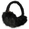 Barts Cache Oreilles Fur Earmuffs Black