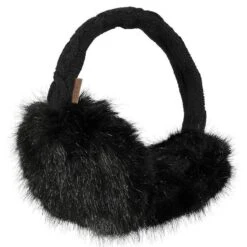 Barts Cache Oreilles Fur Earmuffs Black