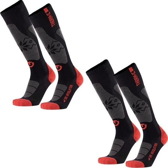 Therm-Ic Chaussettes De Ski Douces Et Isolantes Pour Homme - Lot De 2 Paires