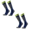 Sidas Chaussettes De Ski Très Confortables, Protection. Lot De 2 - Ski Comfort