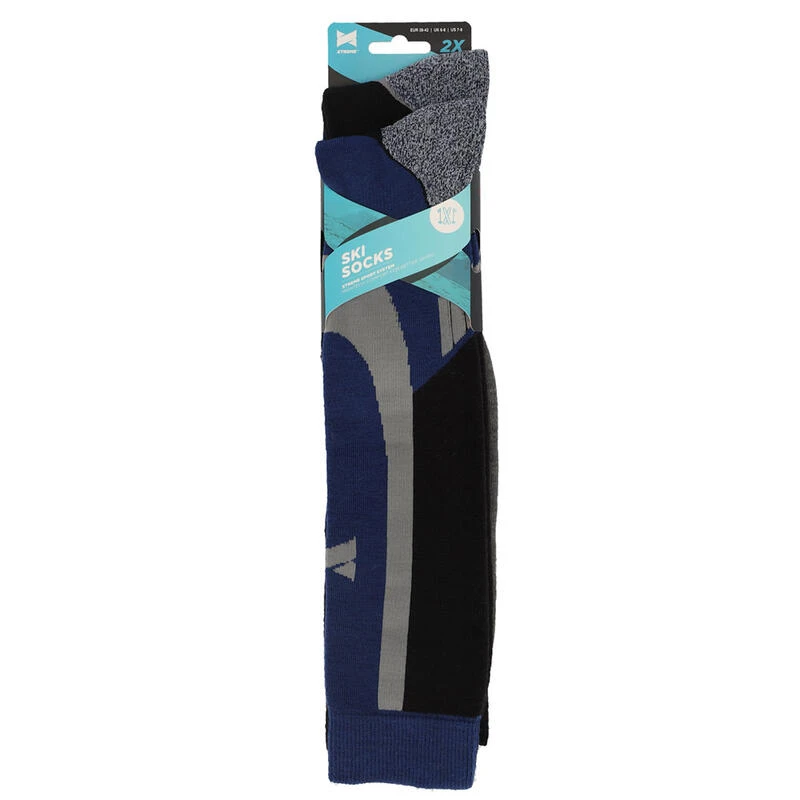 Chaussettes De Ski Unisexes Xtreme Bue (4-PACK) â Image 5