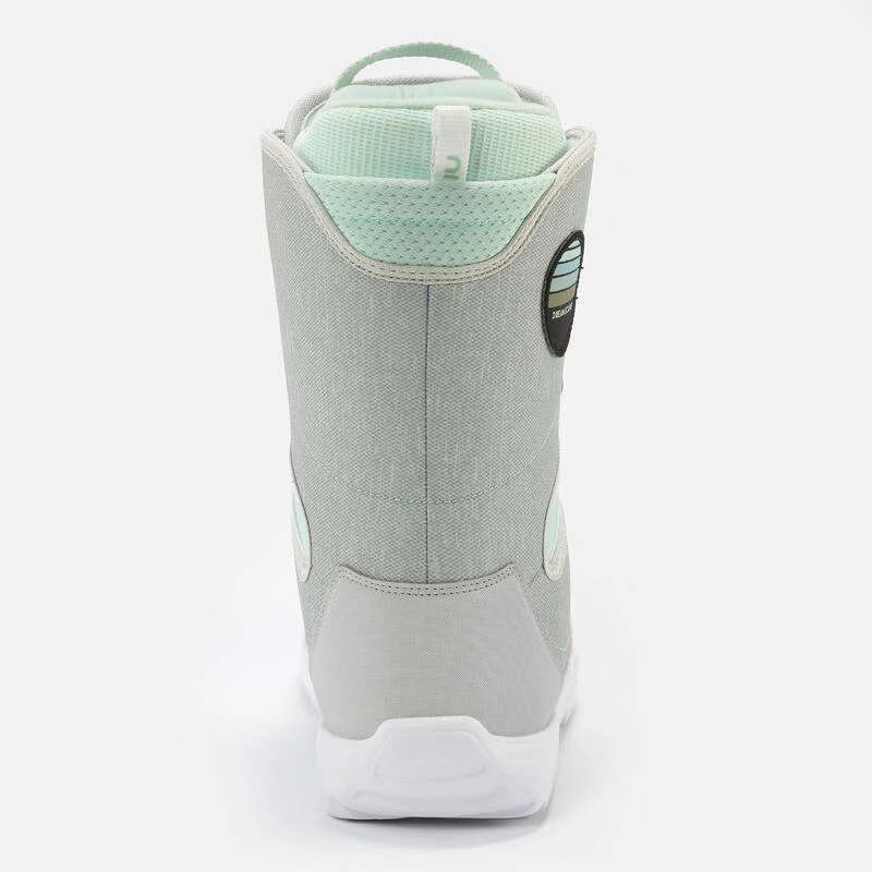 Chaussures De Snowboard Femme Débutante SNB 100 - Grises – Image 4