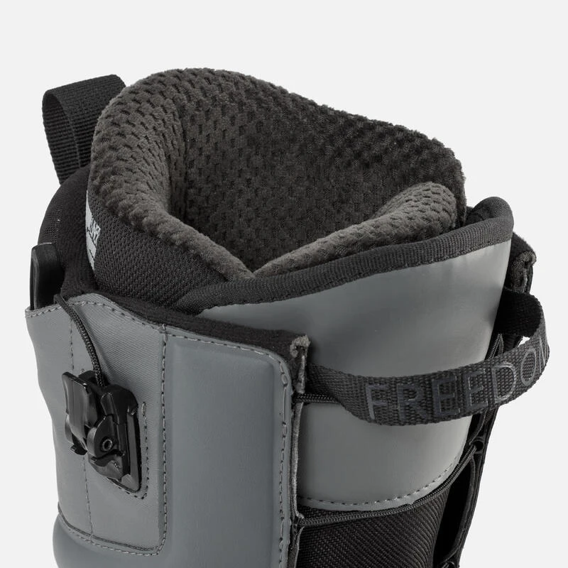 Northwave Chaussures De Snowboard Freestyle Homme à Serrage Rapide-Freedom SL-grise – Image 6