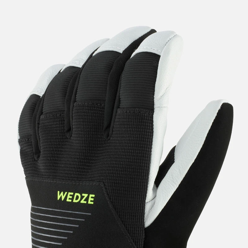 WEDZE GANTS DE SKI ENFANT CHAUDS ET IMPERMEABLES - 900 NOIRS – Image 4