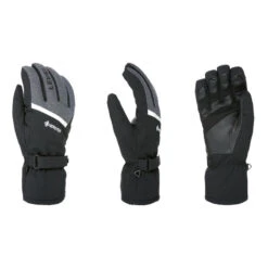 LEVEL Gants De Ski/snow Evolution Gore-tex Black-grey Homme
