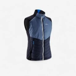 Gilet De Ski De Fond Bleu Marine - XC S GILET 500 - Enfant