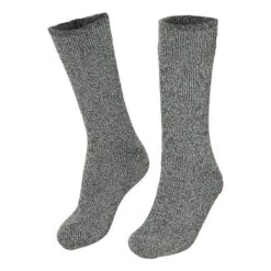 Heat Keeper Femme Chaussettes Thermo-isolantes Medium Grey