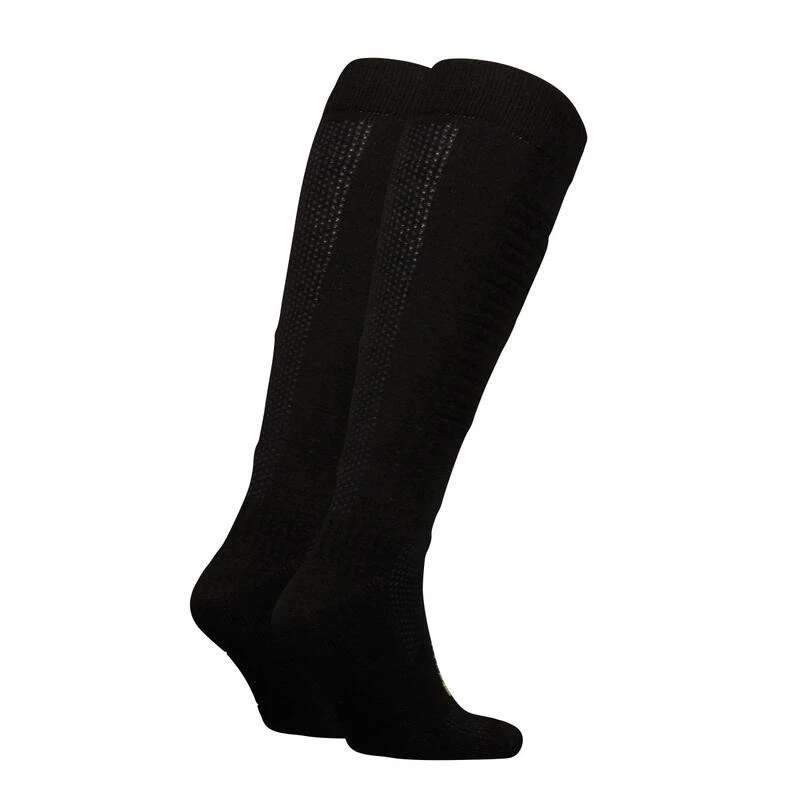Lot De 2 Paires De Chaussettes De Ski Unisexes Logo HEAD Noir â Image 2