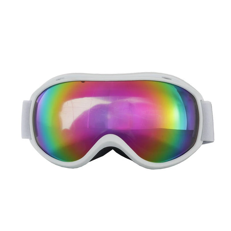 Masque De Ski / Masque De Snowboard Blanc - Verre Miroir Rose – Image 5