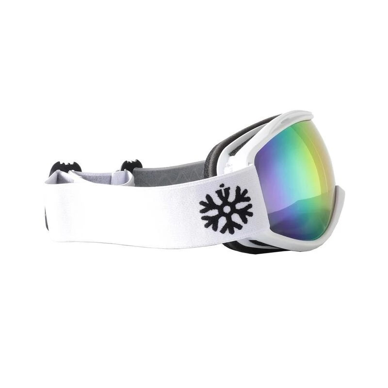 Masque De Ski / Masque De Snowboard Blanc - Verre Miroir Rose – Image 6