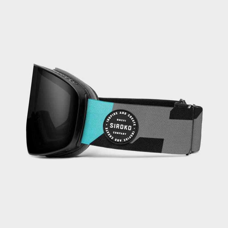 Masque De Ski Sports D'hiver Homme Et Femme GX Baikal Noir â Image 3