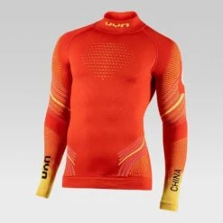 UYN NATYON 2.0 SOUS-VÊTEMENT TEE-SHIRT MANCHES LONGUES COL ROULÉ CHINA