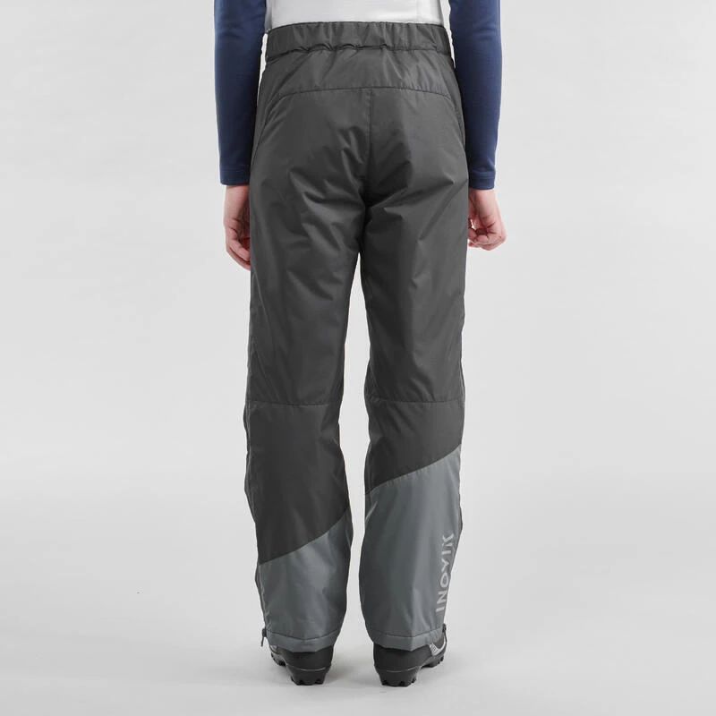 Pantalon Chaud De Ski De Fond Gris XC S PANT 100 Enfant â Image 2