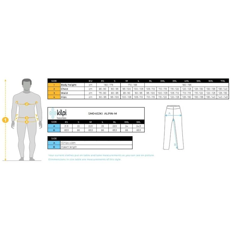 Pantalon Imperméable Homme Kilpi ALPIN-M – Image 5