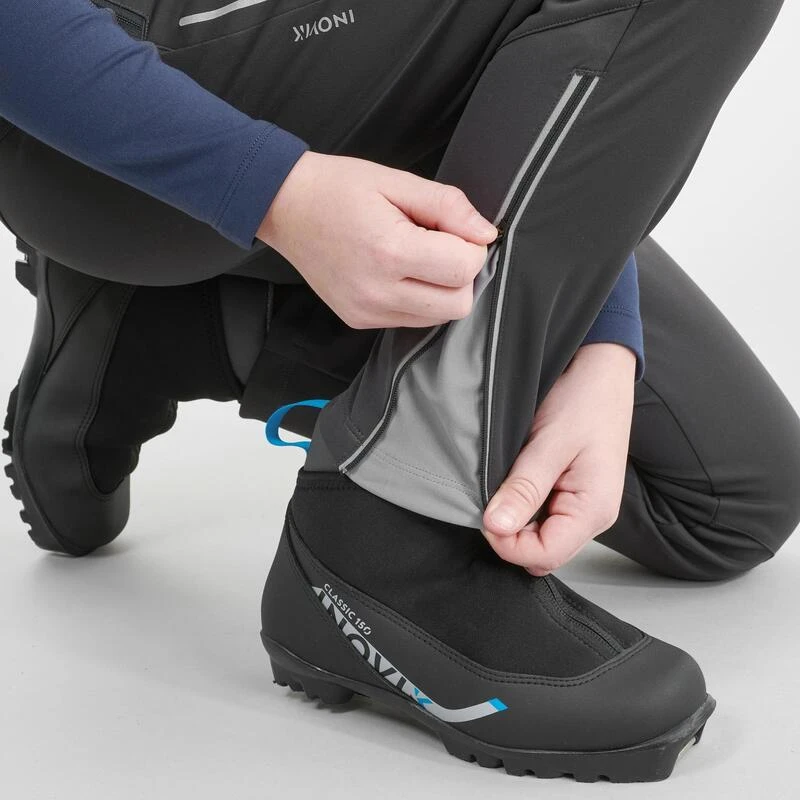 Pantalon Ski De Fond Noir XC S PANT 500 ENFANT â Image 6