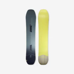 Planche De Snowboard Allmountain Freeride Homme - ALL ROAD 500 Grise