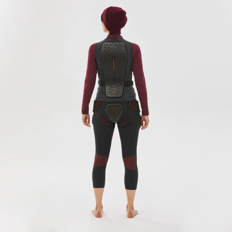 Short De Protection De Ski Et Snowboard Femme - DSH 500 Noir â Image 2