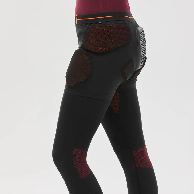 Short De Protection De Ski Et Snowboard Femme - DSH 500 Noir â Image 4
