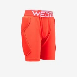 Short Protection De Ski Et Snowboard Junior DSH 100 Mixte Orange