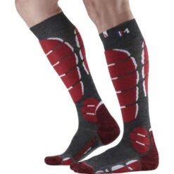 Monnet Ski Light - Chaussettes De Ski Fine En Laine Mérinos.