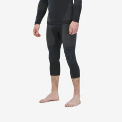 WEDZE Sous-vêtement Thermique De Ski Homme - BL 900 Seamless Bas Bleu