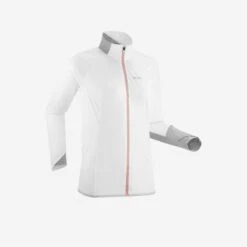 Veste De Ski De Fond Légère Blanche - XC S Jacket 500 - FEMME