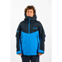 Veste De Ski Pour Homme ECOON ECODiscover Bleu-Bleu Marine