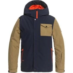 Quiksilver Veste De Ski Ridge Pour Garçons 134
