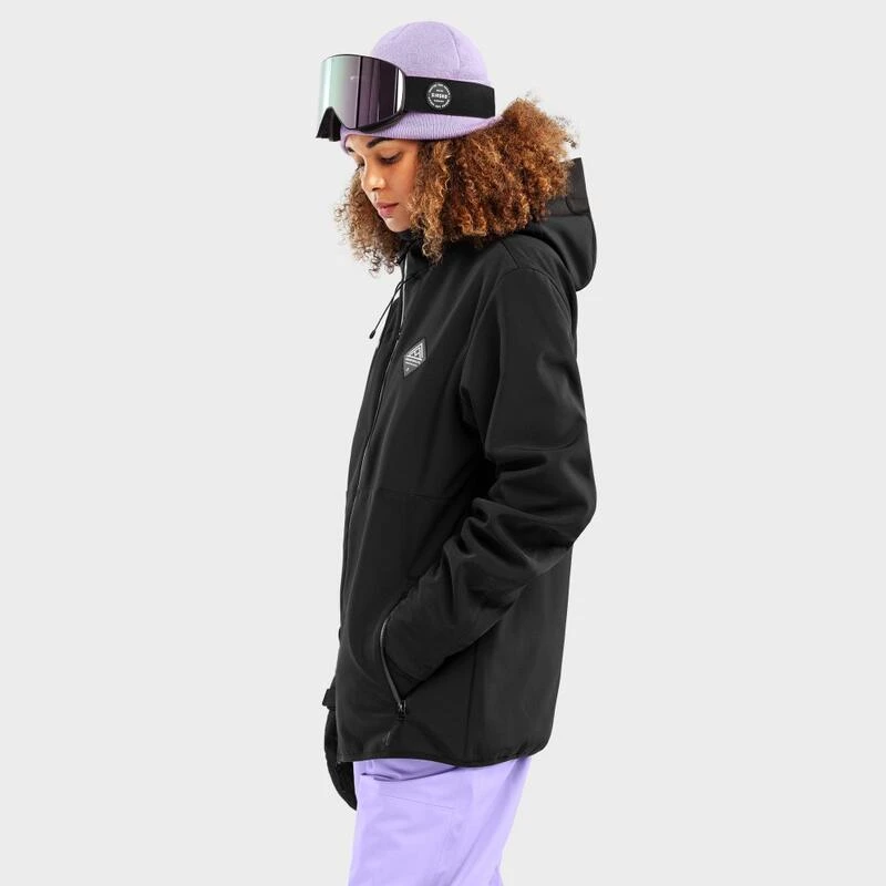 Veste Snowboard Femme Sports D'hiver W2-W McKinley Noir – Image 3