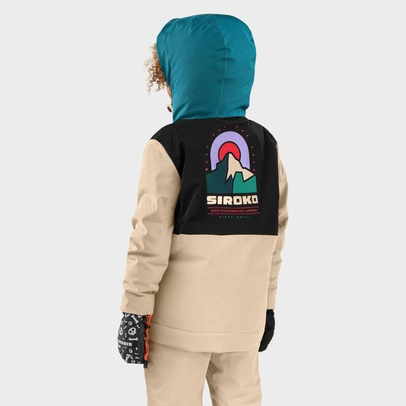 Veste Snowboard Garçon Sports D'hiver Enfants Vista Noir – Image 2