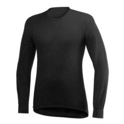 Woolpower Merino Base Layer Crewneck 200 - Noir