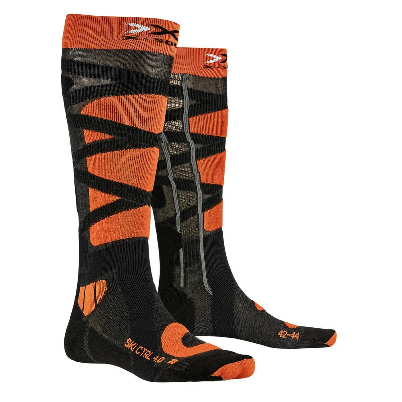 X-SOCKS® SKI CONTROL 4.0 Pour Les Amateurs Ou Competiteurs Exigeants