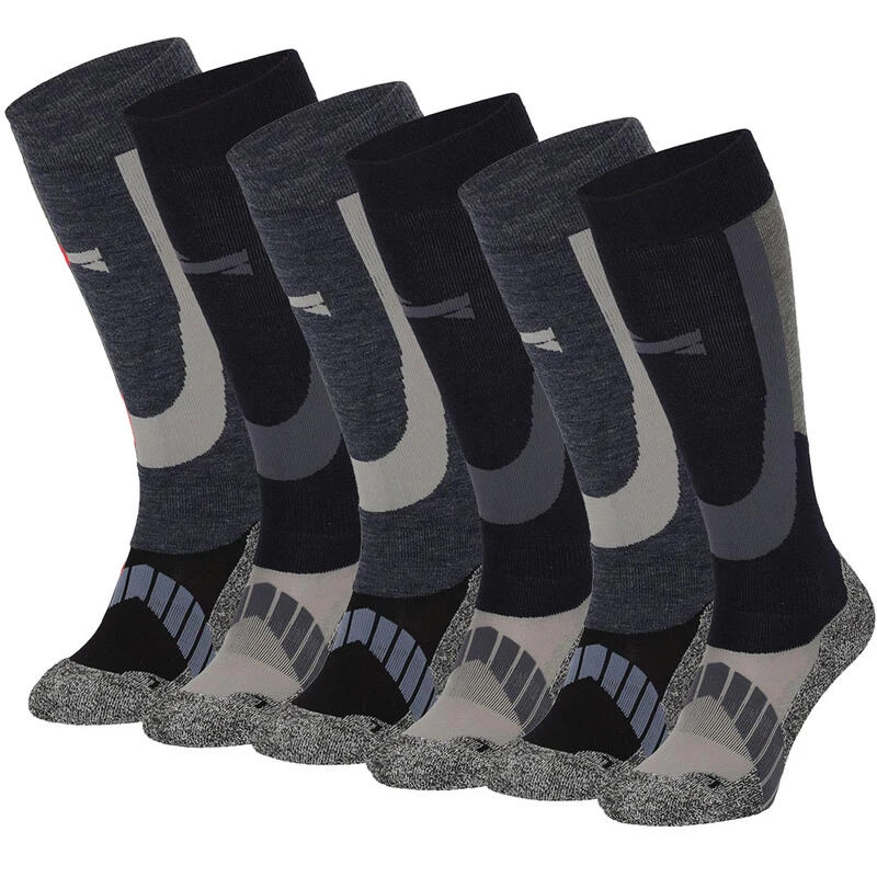 Xtreme Chaussettes De Ski Unisexe Lot De 6 Multi-marine â Image 2